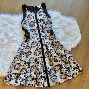 🌟2 for $35🌟 Bar III Fit & Flare Floral Dress